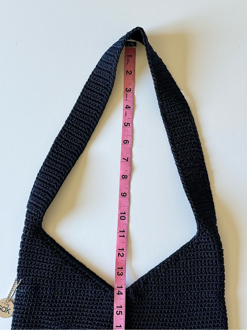 The Sak Navy Blue crochet shoulder bag - Picture 4 of 6